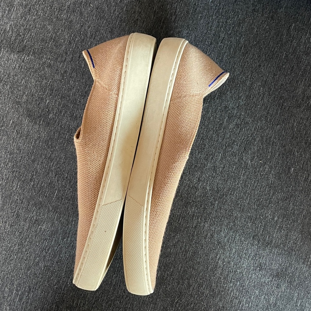 Rothy’s the original city sneakers in latte 11 tan comfortable - Picture 8 of 13